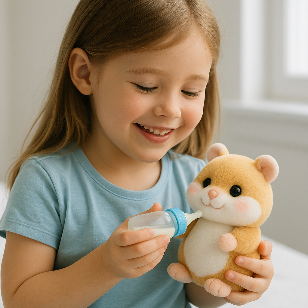 🟣🐹Konuşan Hamster: Yürür, Konuşur ve Kalpleri Çalar!