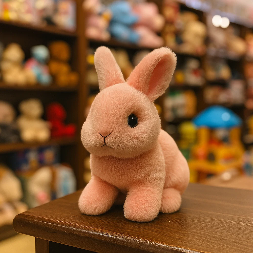 🟣🎁🐇PatiPaw - Gerçekçi Tavşan Oyuncak