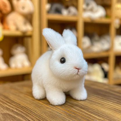 🟣🎁🐇PatiPaw - Gerçekçi Tavşan Oyuncak